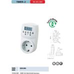 Horoz Elektrik Timer-2 Haftalık 20 Programlı Dijital Zaman Saati Prizi 16A Tasarrufu Sağlar