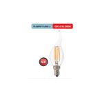 Horoz Flame 4W E14 Duy Filament Kıvrık Mum LED Ampül 6400K Beyaz Işık