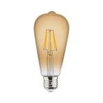 Horoz Rustic Vintage 6W E27 Duy Filament LED Ampül Sarı Işık - 1 - 10 W
