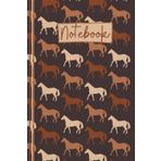 Horse Notebook: Cute Horse Lined Journal, Adorable Equestrian Gift, The Perfect Novelty Horse Gift for a Horse Rider - Chestnut