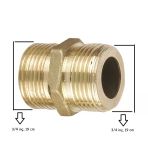 Hortum Eki, Sari Duz 3/4 X 3/4 Nipel, Rekor 1 Adet