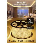 Hortum Esnek 220V Şerit Led Gün Işığı 5 Metre