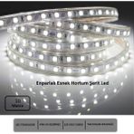 Hortum Esnek Şerit LED Beyaz Işık 220V Fış/1,2,3,4,5,7,10,15,20,25,30 Metre - 10 m