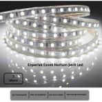 Hortum Esnek Şerit LED Beyaz Işık 220V Fış/1,2,3,4,5,7,10,15,20,25,30 Metre - 3 m