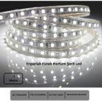 Hortum Esnek Şerit LED Beyaz Işık 220V Fış/1,2,3,4,5,7,10,15,20,25,30 Metre - 7 m
