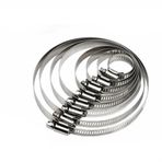 Hortum Klipsleri Ayarlanabilir, 10 adet 8mm-700mm Paslanmaz Çelik Ayarlanabilir Tahrik Hortum Kelepçesi Yakıt Hattı Solucan Boyutu Klips Çemberi Çıtçıtlı Hortum Kelepçeleri dayanıklı(13 19mm)