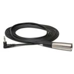 Hosa Kamera Mikrofon Kablosu 3.5Mm Trs (M) - Xlr3 (M), 1,5 Mt ( Xvm-105M) Kameralar İçin Sağ Açılı Mikrofon Kablosu