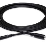 Hosa MHE-110 3,5 mm TRS - 3,5 mm TRS Kulaklık Uzatma Kablosu, 10 Metre Siyah