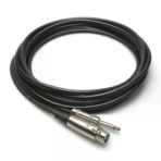 Hosa Mikrofon Kablosu 7,5 M (Mch-125) Xlr (Dişi) - Ts (Erkek) Mikrofon Kablo, 7,5 Mt. Mch-125