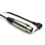 Hosa Xlr (F) - 3.5 Mm Trs (M) Mikrofon Kablosu 30 Cm (Xvs-101F) Xlr (Dişi) <-> 3.5 Mm Trs (Erkek) Mikrofon Kablosu, 30 Cm. Xvs-101F