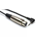 Hosa Xlr (F) - 3.5 Mm Ts (M) Mono Mikrofon Kablosu 1.5 M (Xvm-305F) Xlr (Dişi) <-> 3.5 Mm. Ts (Erkek) Mono Mikrofon Kablosu, 1.5 Mt. Xvm-305F