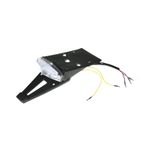 Hosioe Arka Çamurluk Dağı LED Kuyruk Lambası Fren Lambası Dönüş Sinyalleri Plaka Özel Off-Road Motosiklet için Stop Lambası Dirt Bike Direksiyon Lambası/Sürüş Lambası/Fren Lambası 3-in-1 5 Demeti