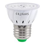 Hosioe İç Mekan Bitkileri için LED Grow Ampul Kırmızı ve Mavi Spektrum LED Bitki Ampulleri E27 Fideler için Büyüyen Lamba Topraksız Etli Çiçekler Sebze Serası (220V)