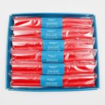 Hosley® Kokusuz 10 İnç Kırmızı Konik Mumlar, 12'li Paket - Ev Dekoru Restoran, Düğün ve Parti Şamdanlar için 6 Saat Birinci Sınıf Kalite Dumansız Damlamayan Akşam Yemeği Mumları