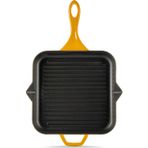 Hosse Sarı 28x28 cm Yardımcı Kulplu Kare Grill Tava