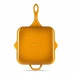 Hosse Sarı 28x28 cm Yardımcı Kulplu Kare Kızartma Tava