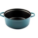 Hosseven Hsydt Derin Tencere Döküm 28 cm - Mavi