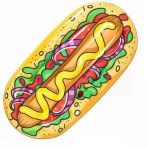 Hot Dog Şekilli Deniz Yatağı - 43248 - 1 Adet