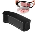 Hot Dog Slicer, Muz Dilimleyici | Çok fonksiyonlu jambon sosis kesici paslanmaz çelik,Kolay Mutfak Gadget Bulaşık Makinesi Kamp Yemekleri İçin Güvenli Hot Dog Dicer