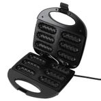 Hot Dog Waffle Makinesi, 6 Hotdog Kapasitesi Hızlı Isıtma Çubuklu Kaplama Kolay Temizlenmesi Mısır Köpek Makinesi Ev Mutfak (750W) (AB fiş 220v)