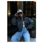 hot fashion Elysian Store -Deri Mont Siyah M