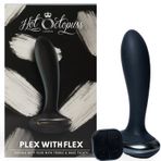 Hot Octopuss PleX Flex titreşimli Butt Plug Prostata masaj cihazı, yoğun keyif için en iyi uyarıcı, uzaktan kumanda, eller serbest su geçirmez, hızlı USB şarjı