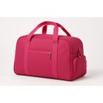 Hot Pink Spor & Seyahat Çantası – Ayakkabı Bölmeli, Su Geçirmez Kumaş, Çok Bölmeli, Unisex - Pembe