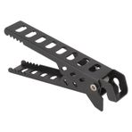 Hot Plate Gripper Clips, Hot Pot Pan Bowl Tutucu Klipsleri, Alüminyum Alaşım, Haşlanma Önleyici Kase Retriever Pense Açık Kamp için (Siyah)