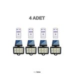 HOT POWER 4 Adet Kumandalı Sensörlü Güneş Enerjili 3 Mod Solar Sokak Lambası (4 adet )