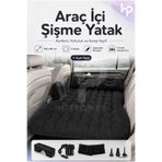 HOT POWER Araç İçi Şişme Araba Yatağı Kamp Seyahat Oto Arka Koltuk Yatağı