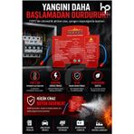 HOT POWER FireBlocker Otomatik Yangın Söndürücü 170°C Aktivasyon Elektrik Panosu İçin 10 Yıl Koruma Cihazı
