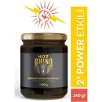 Hot Rhino Erkeklere Özel Bitkisel Karışımlı Performans Artıran Ballı Atom Macun 240 gr x 4 Adet