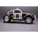 Hot Rod Patrol Uzaktan Kumandalı Klasik Vosvos Polis Arabası LED Işıklı 1:16 Ölçekli