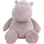 Hot Shopping Peluş Oyuncaklar - Aslan Fil Maymun Geyik (Yurt Dışından) - 30*10*15cm - Su Aygırı