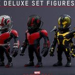 Hot Toys Ant-Man Artist Mix Deluxe Figür Oyuncak Seti Stk0809