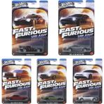 Hot Wheels 1:64 Fast & Furious Temalı Arabalar 5'li Set 979J - Renkli