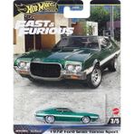 Hot Wheels 1/64 Ölçek Fast & Furious Temalı Premium Araçlar HYP72 1972 Ford Gran Torino Sport