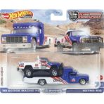 Hot Wheels 1/64 Ölçek Premium Araçlar Team Transport HKF38 '80 Dodge Macho Power Wagon / Retro Rig