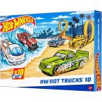 Hot Wheels 1:64 Ölçekli Oyuncak Kamyonlar, Akrobasi, Yardım, Yarış Ve Diğer Maceralar Için Oluşan 10