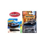 HOT WHEELS 2 Araç Bugatti Set - Hot Wheels Bolide & Matchbox Divo (1/64), Oyuncak Araba