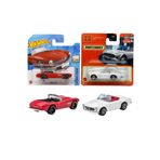 HOT WHEELS 2 Araç Set - Hot Wheels BMW 507 & Matchbox 1963 Mercedes-benz 230 SL (1/64) KB, Oyuncak Araba