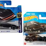 Hot Wheels 2 Araç Set - Knight Rider - Hw Kıtt Concept - K.I.T.T. Super Pursuit Mode (1/64)