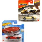 Hot Wheels 2 Araç Set Matchbox 1963 Mercedes-Benz 230 Sl - Gold & Hot Wheels Bmw 507 - Kırmızı (1/64)