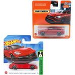 Hot Wheels 2 Araç Set - Matchbox 2020 Mercedes-Benz Cla Shooting Brake & Hot Wheels Porsche Panamera Turbo S E-Hybrid Sport Turismo (1/64)