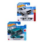 HOT WHEELS 2 Araç Set Nissan Skyline 2000GT-R Lbwk & HT 2000GT-X (1/64), Oyuncak Araba