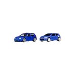 HOT WHEELS 2'li Premium Araba 2004 Volkswagen Gold R32 & Volkswagen Golf JHW49