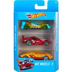Hot Wheels 3Lu Araba Seti Oyuncak Araba Koleksiyonu, 164 Olcek