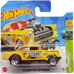 Hot Wheels - ´55 Chevy Bel Air Gasser - Hw Gassers 1/5 - Hkh61 - Short Card - Track Stars - Fireston