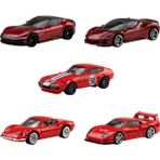 Hot Wheels® 5'li Ferrari Araba Seti Metal Araçlar ile Oyun Seti JLN12 3+ Yaş İçin Eğlenceli