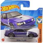 Hot Wheels - ´84 Mustang Svo - Muscle Mania 4/10 - HCW28 - Kısa Kart - Mor - Ford - Mattel 2022 - Araba